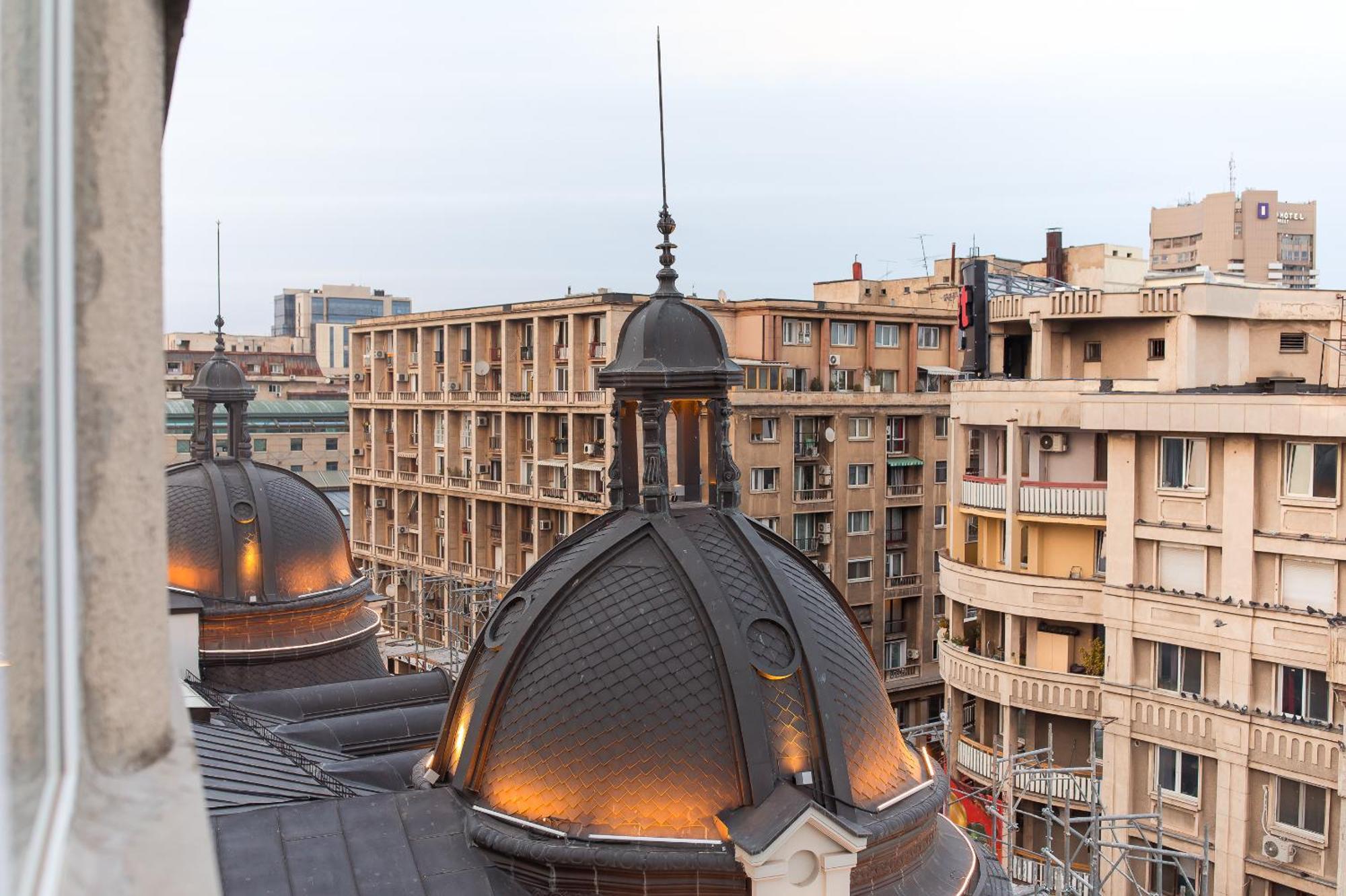 Royalty Apt With City Views On Calea Victoriei Bucarest Exterior foto