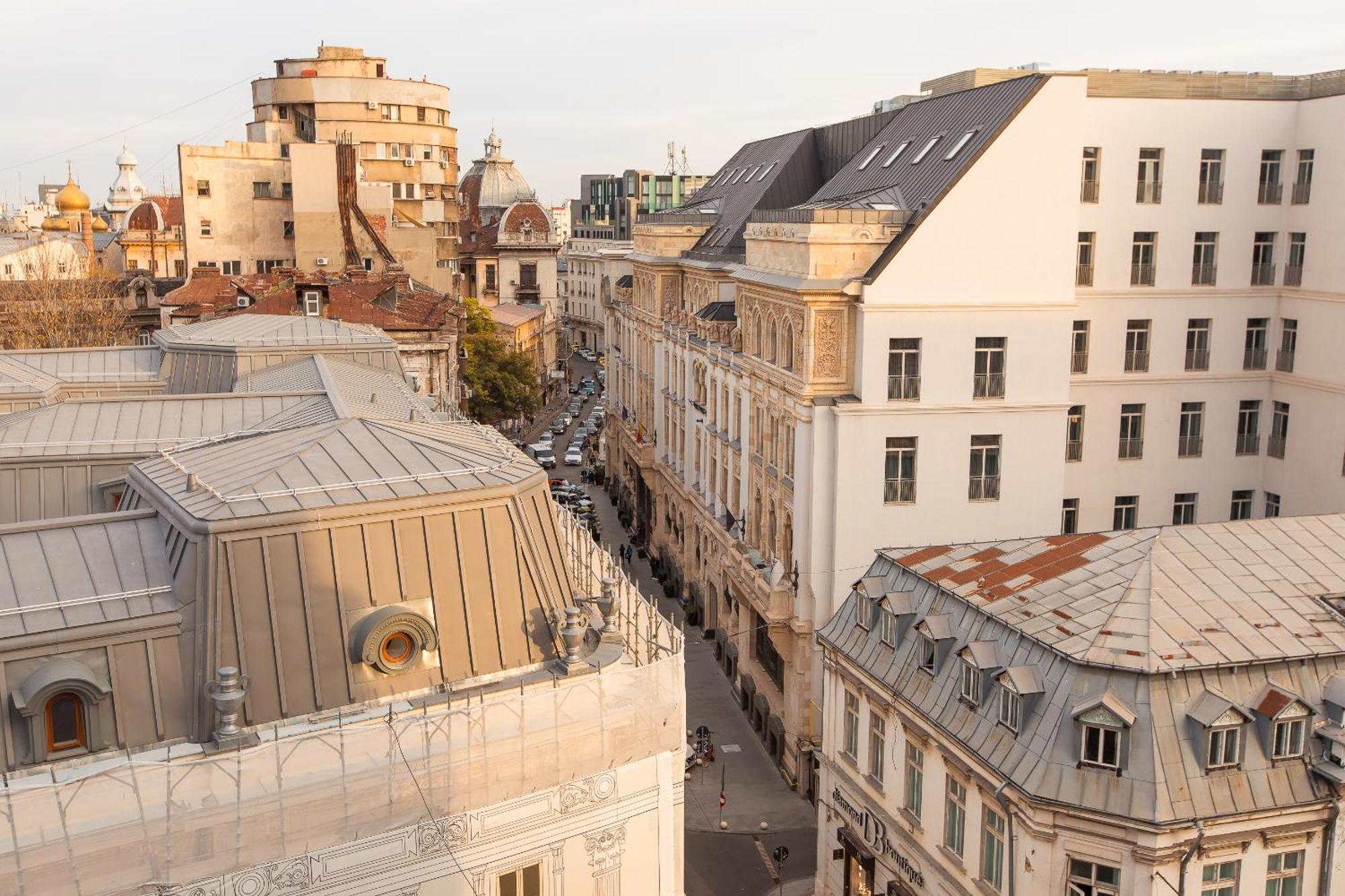 Royalty Apt With City Views On Calea Victoriei Bucarest Exterior foto