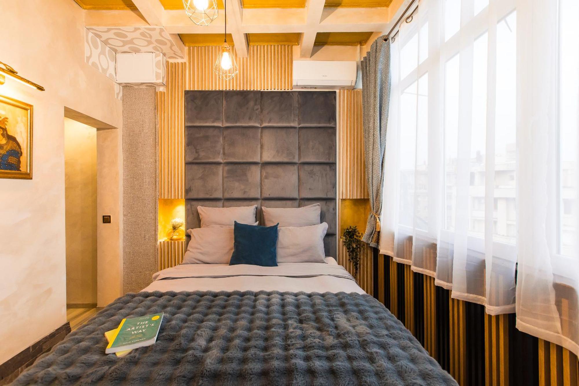 Royalty Apt With City Views On Calea Victoriei Bucarest Exterior foto