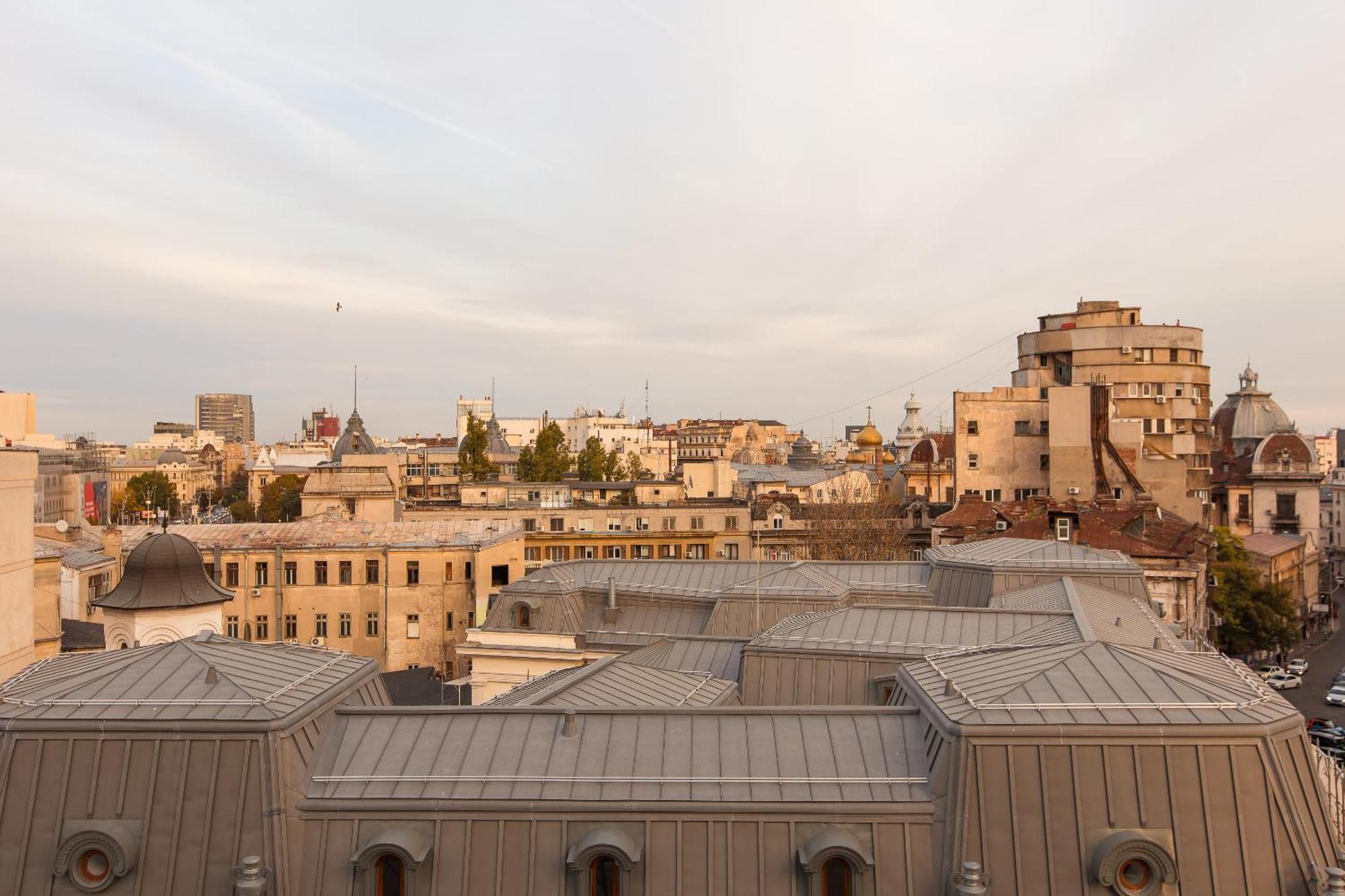 Royalty Apt With City Views On Calea Victoriei Bucarest Exterior foto